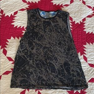 Modern Amusement Cut Off Tank Top